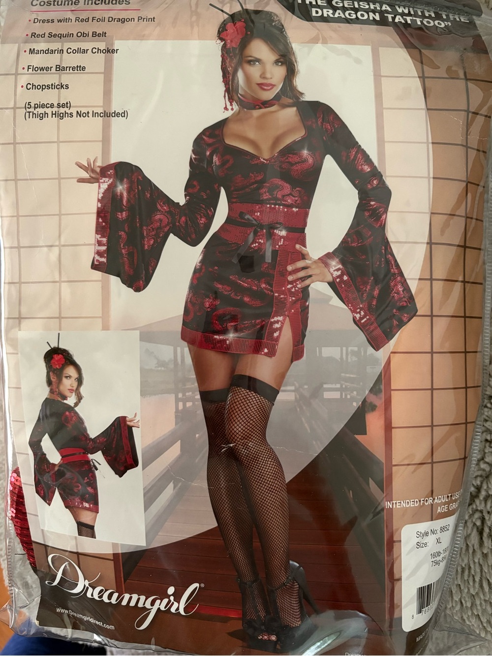 Dreamgirl Geisha Costume